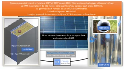 solutions de pompage solaire efficace